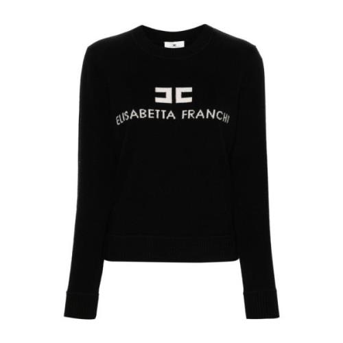 Elisabetta Franchi Snygga Sweaters för alla tillfällen Black, Dam