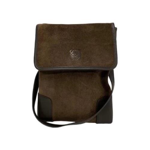 Loewe Pre-owned Pre-owned Mocka crossbodyvskor Brown, Dam