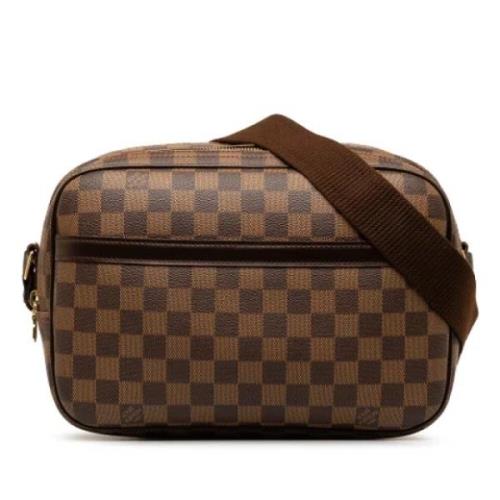 Louis Vuitton Vintage Pre-owned Canvas louis-vuitton-vskor Brown, Dam