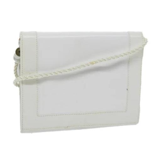 Fendi Vintage Pre-owned Laeder fendi-vskor White, Dam