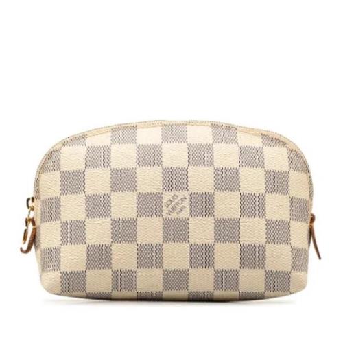 Louis Vuitton Vintage Pre-owned Canvas plnbcker White, Dam