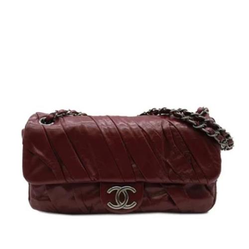 Chanel Vintage Pre-owned Laeder chanel-vskor Red, Dam