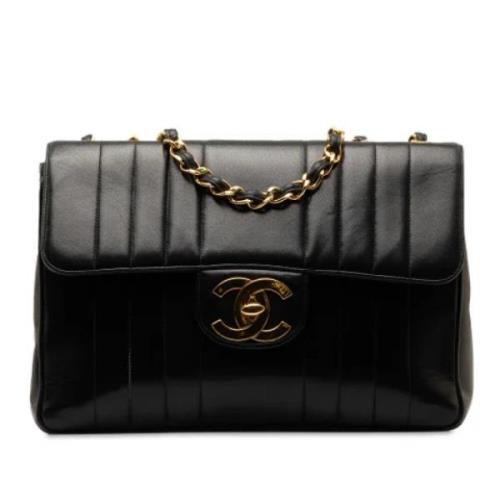 Chanel Vintage Pre-owned Laeder chanel-vskor Black, Dam