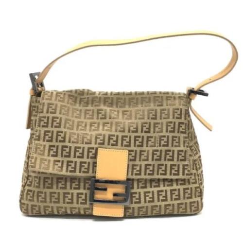 Fendi Vintage Pre-owned Laeder fendi-vskor Beige, Dam