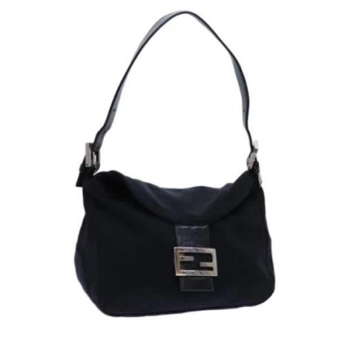 Fendi Vintage Pre-owned Nylon fendi-vskor Black, Dam