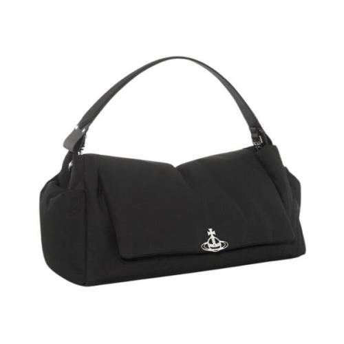 Vivienne Westwood Svart Hazel XL Väska Black, Dam