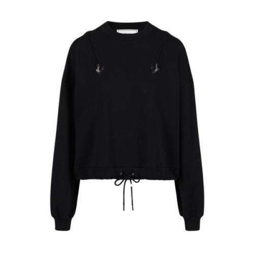 Iceberg Modern Zip Crewneck Sweatshirt Black, Dam