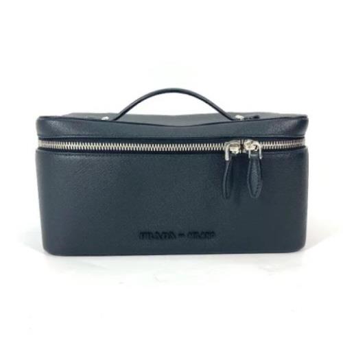 Prada Vintage Pre-owned Tyg prada-vskor Black, Dam