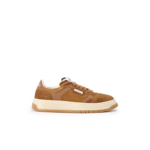 Iceberg Vintage Skater Style Sneakers Brown, Herr