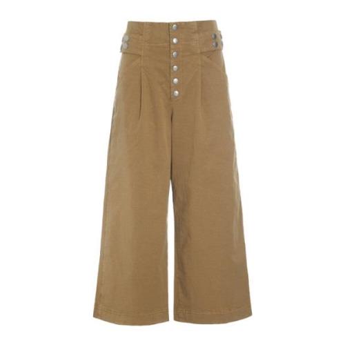 Bitte Kai Rand Mörk Karamell Culotte Byxor Beige, Dam