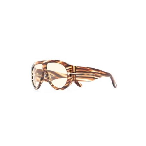 Tom Ford Ft1044 56E Sunglasses Brown, Herr