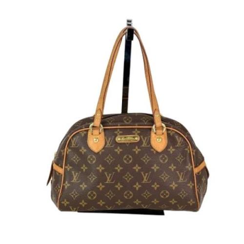 Louis Vuitton Vintage Pre-owned Canvas louis-vuitton-vskor Brown, Dam