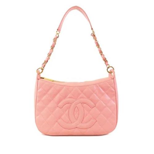 Chanel Vintage Pre-owned Laeder chanel-vskor Pink, Dam