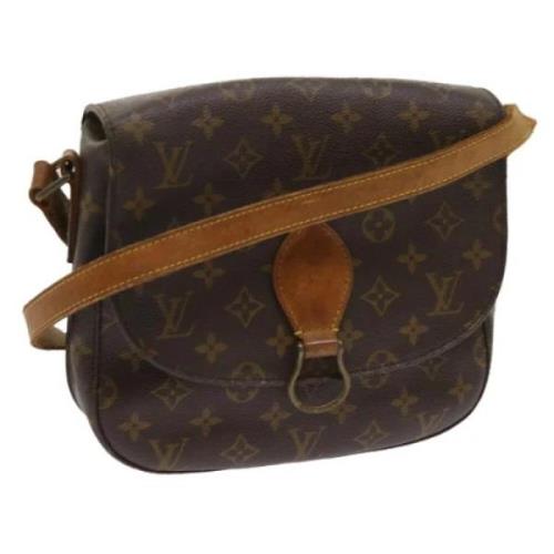 Louis Vuitton Vintage Pre-owned Canvas louis-vuitton-vskor Brown, Dam