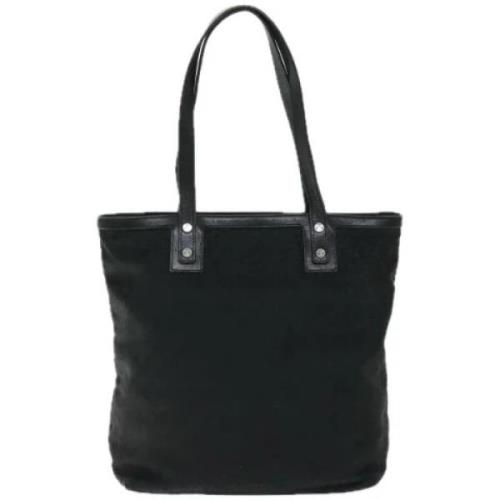 Celine Vintage Pre-owned Canvas celine-vskor Black, Dam