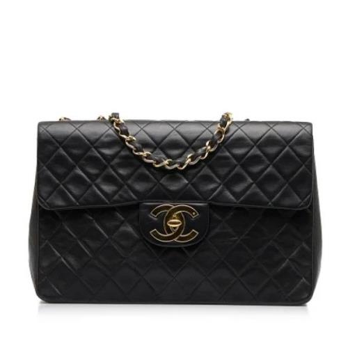 Chanel Vintage Pre-owned Laeder chanel-vskor Black, Dam