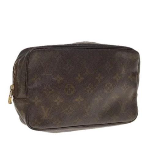 Louis Vuitton Vintage Pre-owned Canvas kuvertvskor Brown, Dam