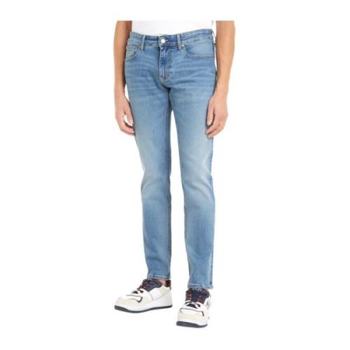 Tommy Jeans Blå Slim Scanton Jeans Blue, Herr