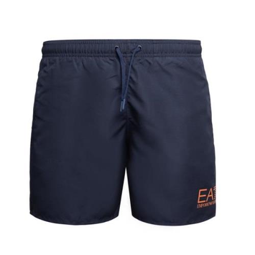 Emporio Armani EA7 Herr Badshorts Marinblå Blue, Herr