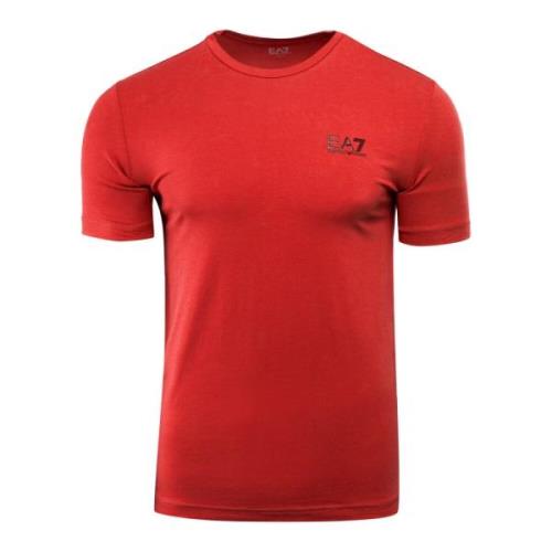 Emporio Armani EA7 Röd Herr T-shirt EA7 Stil Red, Herr