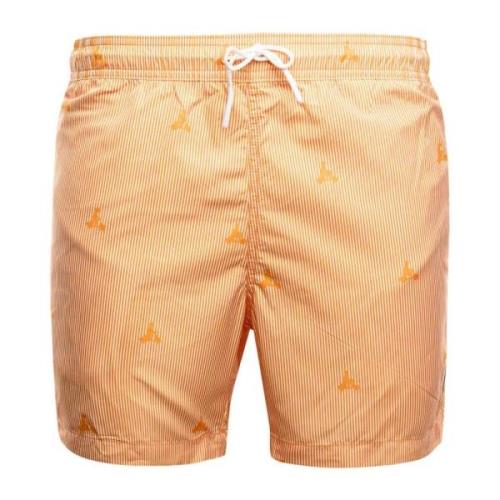 Jott Herr Badshorts Biarritz Orange Polyester Orange, Herr