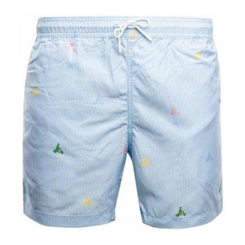 Jott Herr Badshorts Biarritz Fluo Blue, Herr