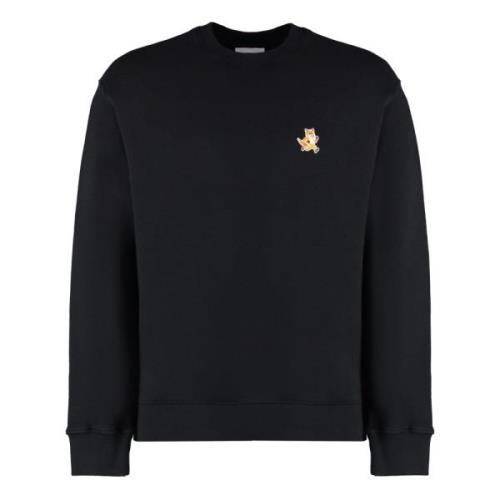 Maison Kitsuné Sweatshirts & Hoodies Black, Herr