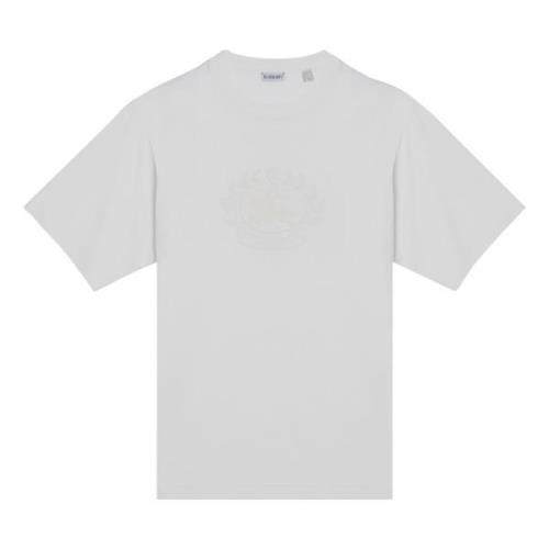 Burberry Kortärmad Crew Neck T-shirt White, Herr