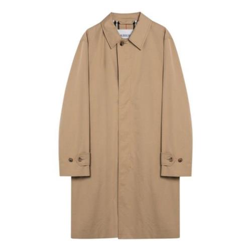 Burberry Enkelknäppt Damrock Beige, Herr