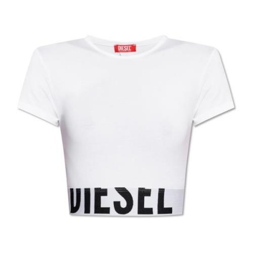 Diesel Logo Top White, Dam