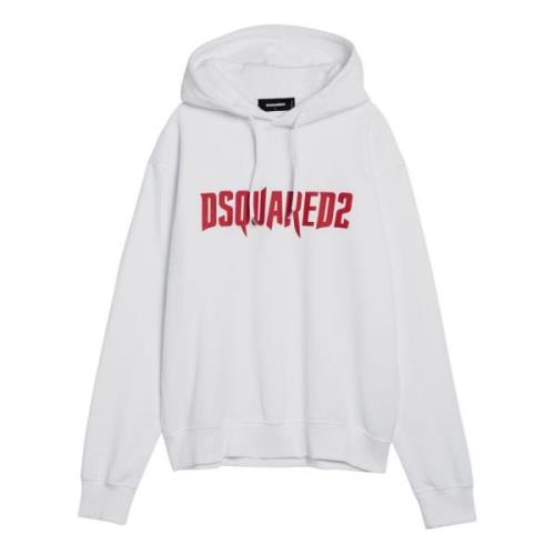 Dsquared2 Huvtröja White, Herr