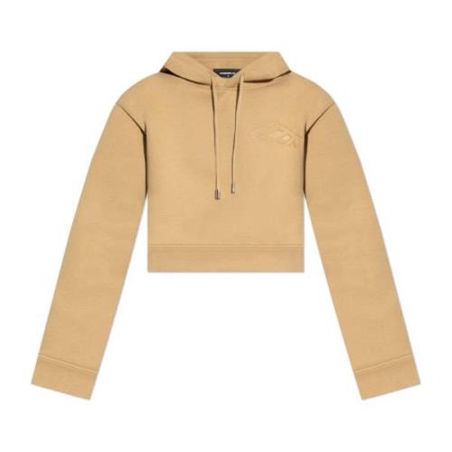 Dsquared2 Hoodie Beige, Dam