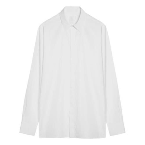 Givenchy Långärmad skjorta White, Herr