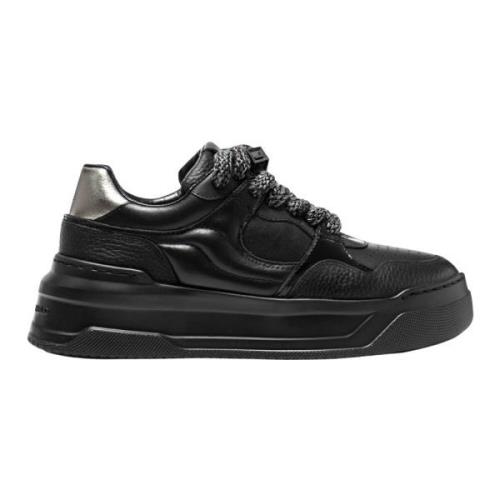 Karl Lagerfeld Dam Sneakers Krew Max Black, Dam