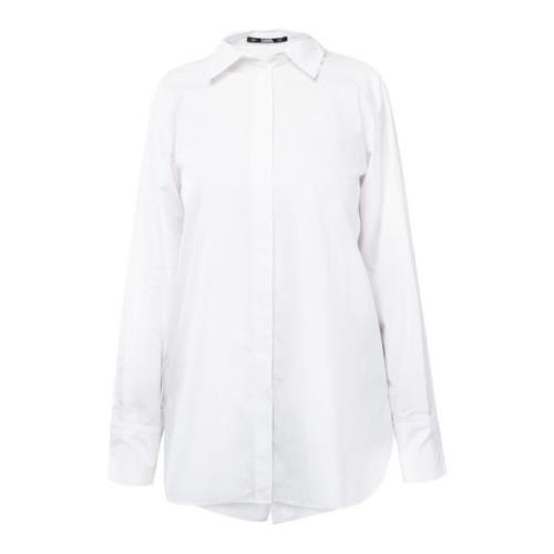 Karl Lagerfeld Dam Skjorta 236W1602-100 White, Dam