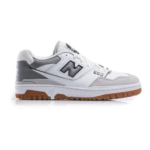 New Balance Vit/Grå Unisex Sneakers Bb550Esc White, Herr