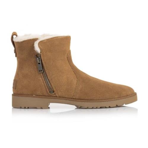 UGG Mocka Ankelboots Brun Ullfoder Brown, Dam