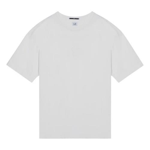 C.p. Company Kortärmad Crew Neck T-shirt White, Herr