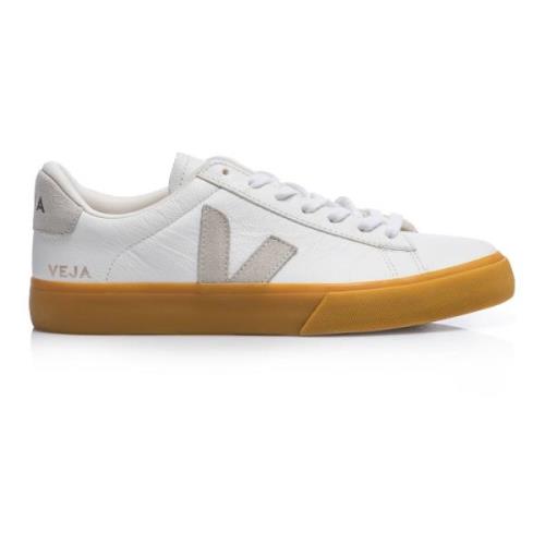 Veja Dam Sneakers Original Läder Låg-Top White, Dam