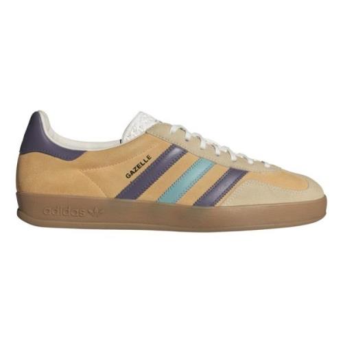 Adidas Originals Låg Topp Gazelle Indoor Sneaker Multicolor, Herr