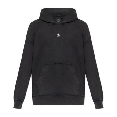 Moose Knuckles Hoodie Gray, Herr