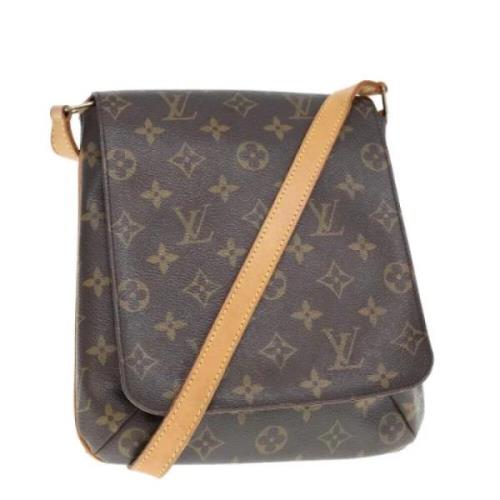 Louis Vuitton Vintage Pre-owned Canvas louis-vuitton-vskor Brown, Dam