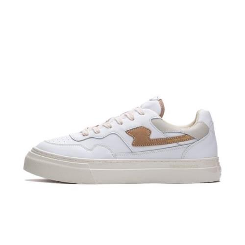 S.w.c. Stepney Workers Club Pearl S-Strike Läder Sneakers White, Herr