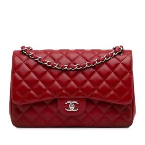 Chanel Vintage Pre-owned Laeder chanel-vskor Red, Dam