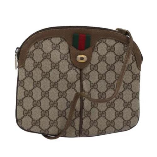 Gucci Vintage Pre-owned Laeder gucci-vskor Beige, Dam