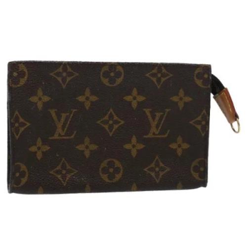 Louis Vuitton Vintage Pre-owned Canvas kuvertvskor Brown, Dam