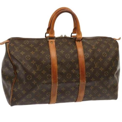 Louis Vuitton Vintage Pre-owned Canvas louis-vuitton-vskor Brown, Dam