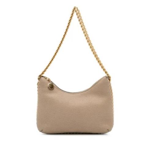 Stella McCartney Pre-owned Pre-owned Canvas axelremsvskor Beige, Dam