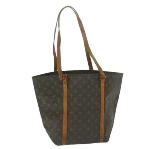 Louis Vuitton Vintage Pre-owned Canvas totevskor Brown, Dam