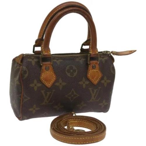 Louis Vuitton Vintage Pre-owned Canvas handvskor Brown, Dam